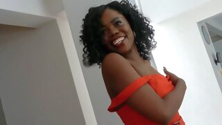 amateur Cute Black Amateur Babe Tricked in Fake Model Audition Cumshot blowjob casting